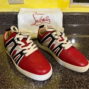 Like New- Authentic Christian Louboutin Rantulow Full-Grain Leather